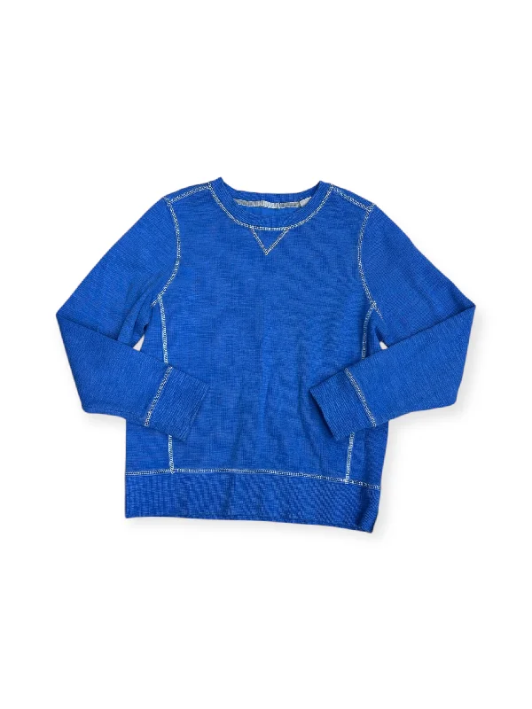 Sweatshirt for fall nights -Sweatshirt Crewneck By Tommy Bahama In Blue, Size: S