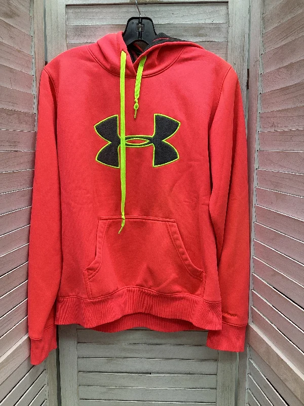 Sweatshirt for cozy nights -Sweatshirt Hoodie By Under Armour In Multi-colored, Size: M