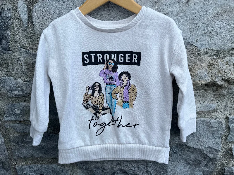 Sweatshirt for winter vacations -Strong sweatshirt   2-3y (92-98cm)