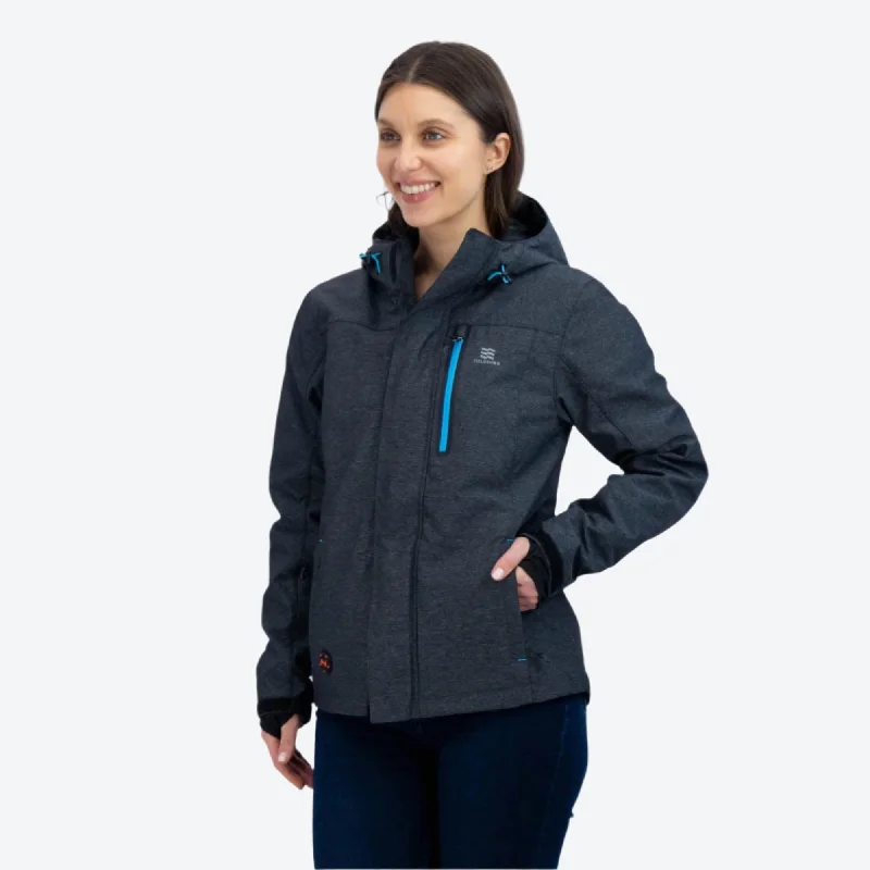 Jacket with grid hem -Adventure Heated Jacket Women’s