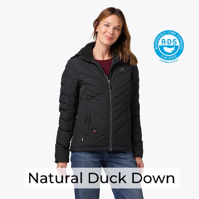 Jacket with back cuffs -Crest Heated Jacket Women's