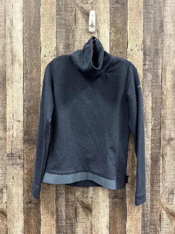 Sweatshirt with deep cuffs -Sweatshirt Collar By Nike In Navy, Size: Xs