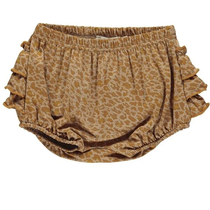 Brown chino shorts warm -MarMar Pumpkin Pie LEO Poppy Shorts/Bloomers