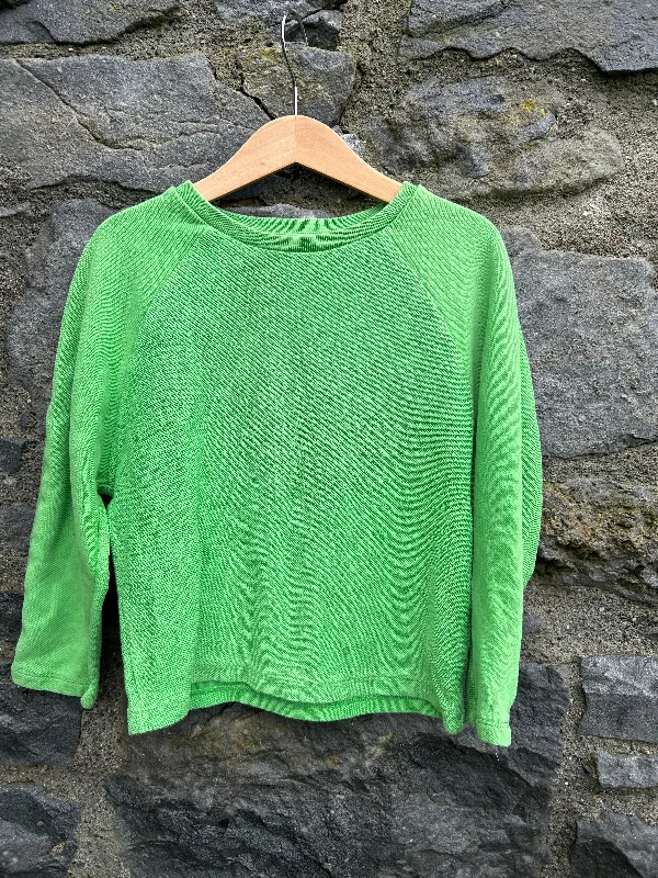 Sweatshirt for winter travel -Green sweatshirt   4-5y (104-110cm)