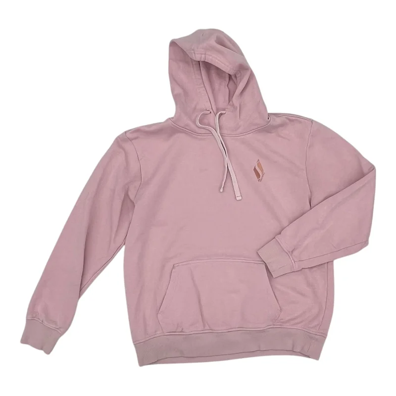 Sweatshirt for spring trips -Sweatshirt Hoodie By Skechers In Pink, Size:M