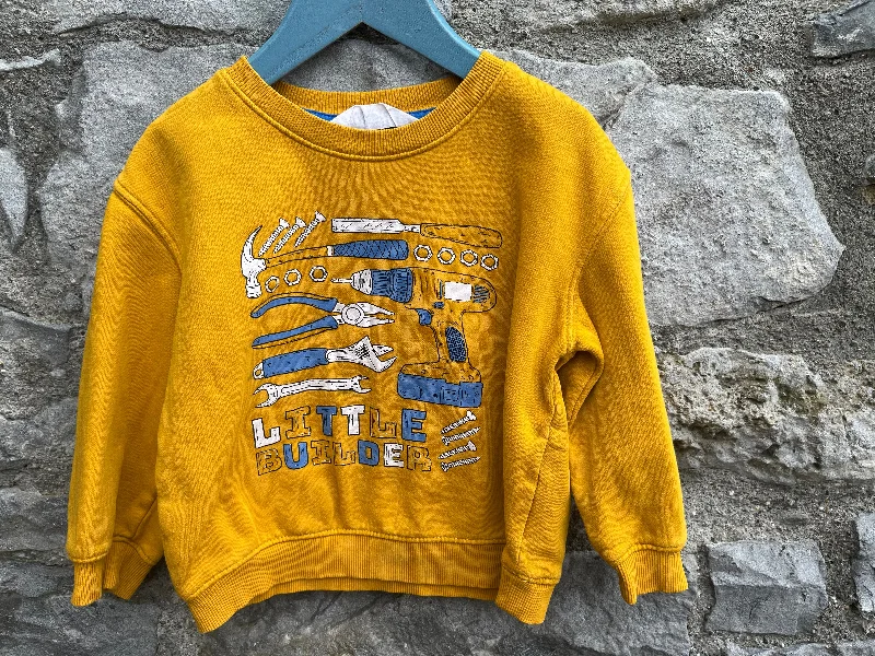 Sweatshirt for holiday walks -Tools sweatshirt  2-3y (92-98cm)