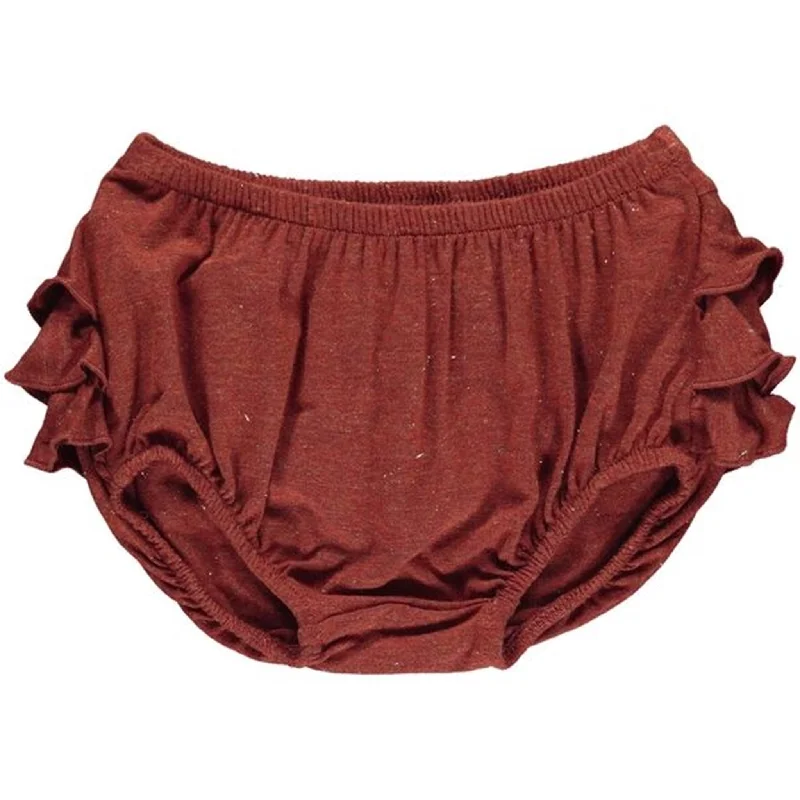 Red chino shorts vibrant -MarMar Cranberry Shimmer Poppy Shorts/Bloomers