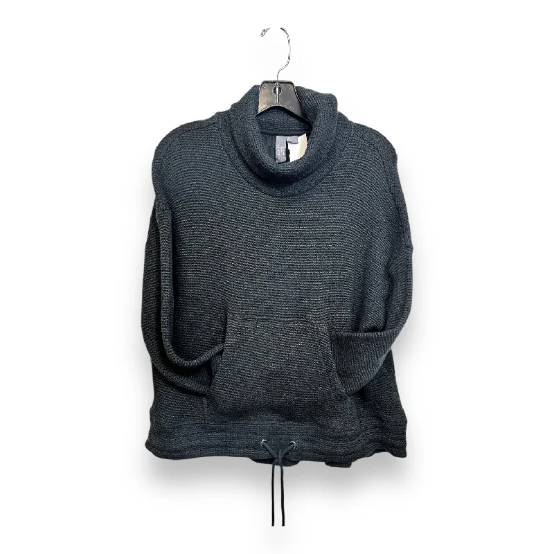 Sweatshirt for summer events -Sweatshirt Collar By Sweaty Betty In Black, Size: 10