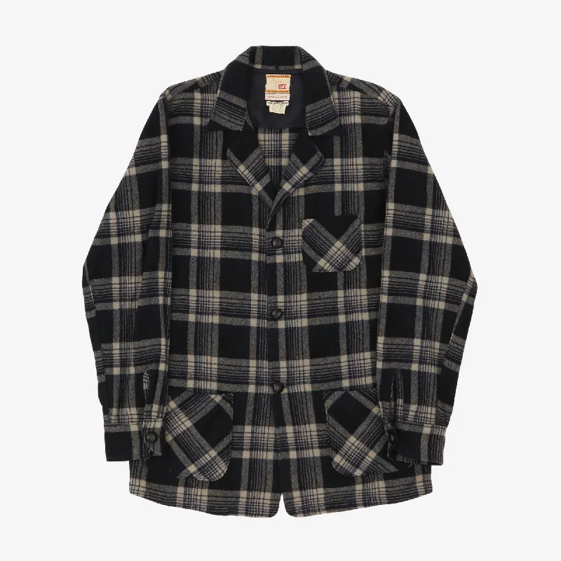 Jacket for winter outings -Wool Flannel Jacket