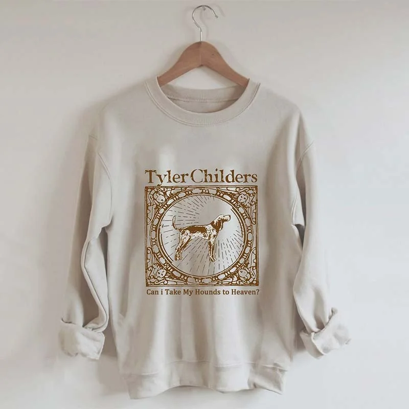 Sweatshirt for morning outings -Tyler Childers Hounds Tour Sweatshirt