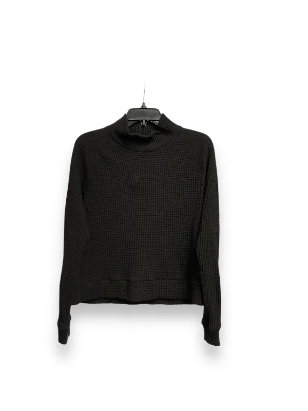 Sweatshirt with grid cuffs -Sweatshirt Collar By The North Face In Black, Size: M