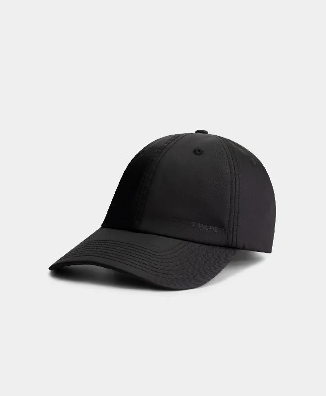 T-shirts for farmers cool -Black Logo Nylon Cap