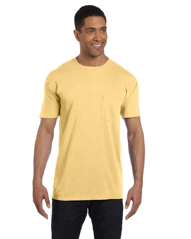 T-shirts for mindfulness fans -Comfort Colors Garment-Dyed Pocket T-Shirt | Butter