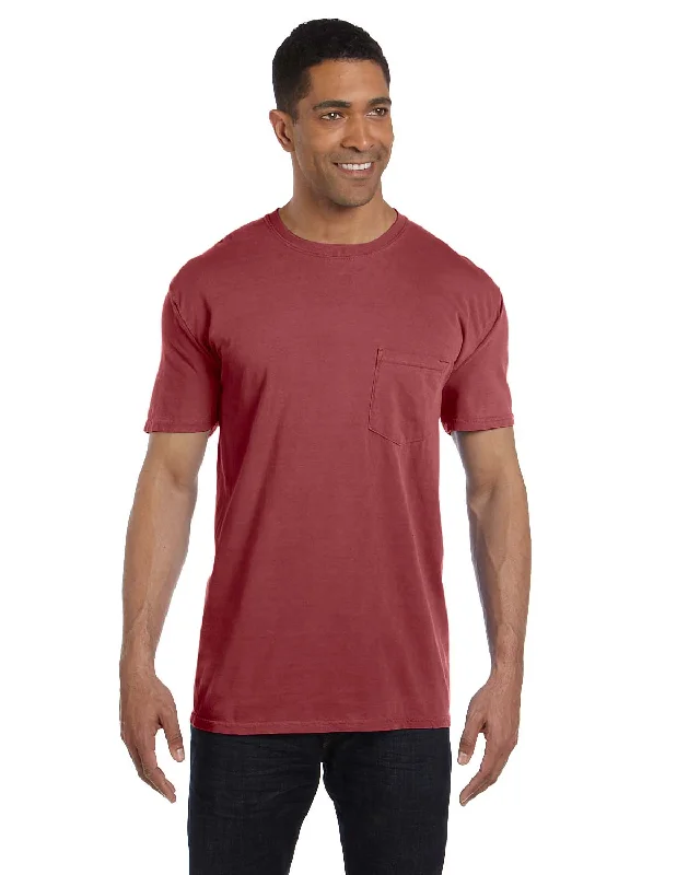 T-shirts with candy cane -Comfort Colors Garment-Dyed Pocket T-Shirt | Chili Pepper