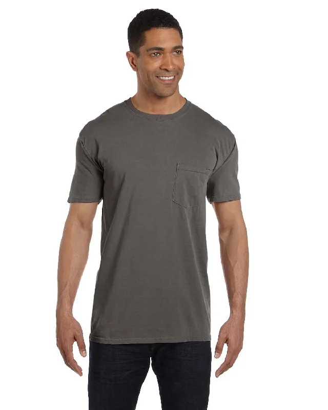 T-shirts with beer graphics -Comfort Colors Garment-Dyed Pocket T-Shirt | Pepper