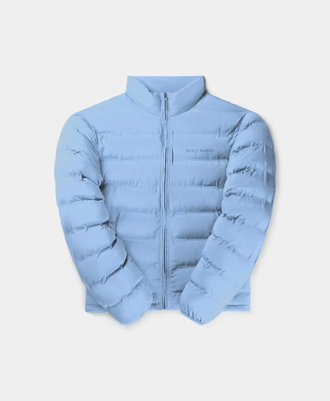 T-shirts for artists bold -Country Blue Ayu Padded Jacket