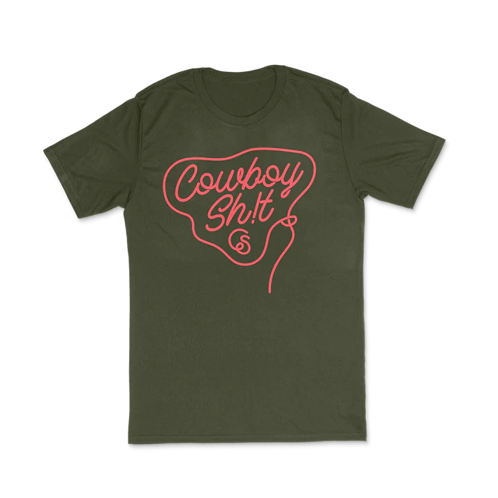 T-shirts with tree prints -COWBOY SH*T - Lasso Tee