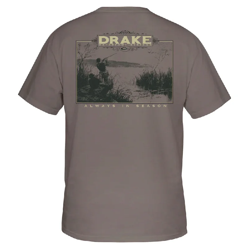 T-shirts for sweet fans -Drake Old Timers T-Shirt- Driftwood