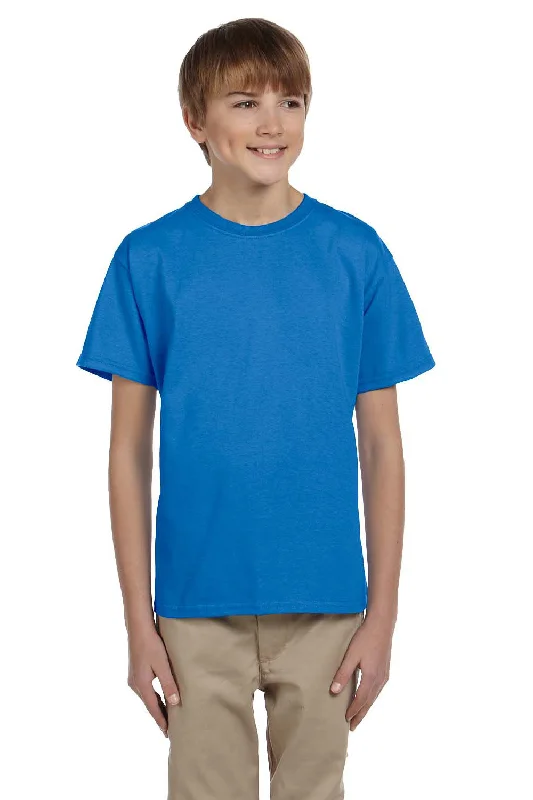 Personalized T-shirts with name -Gildan Youth Ultra Short Sleeve Crewneck T-Shirt - Iris Blue