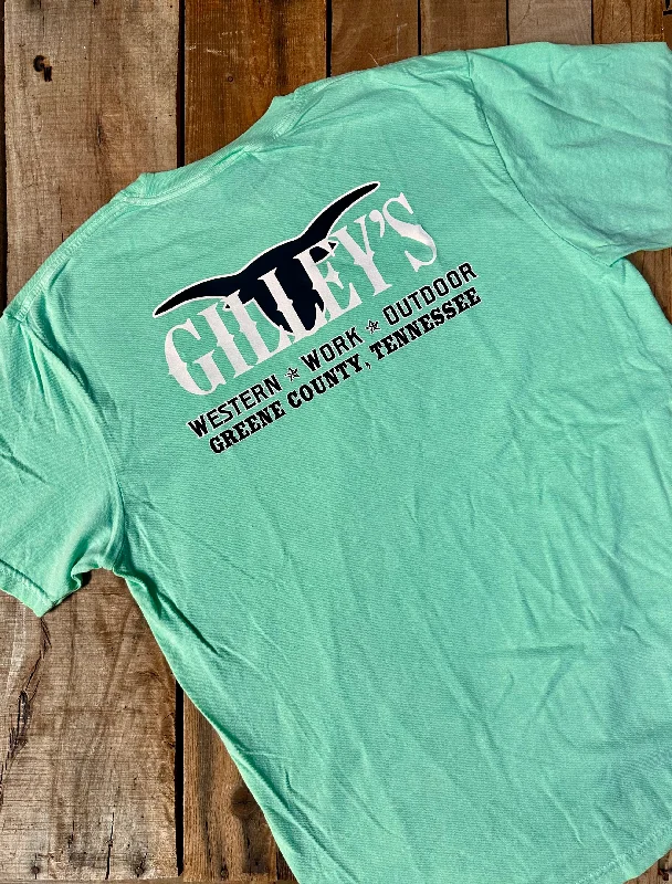 T-shirts with zen quotes -Gilley's T-Shirt Greene County