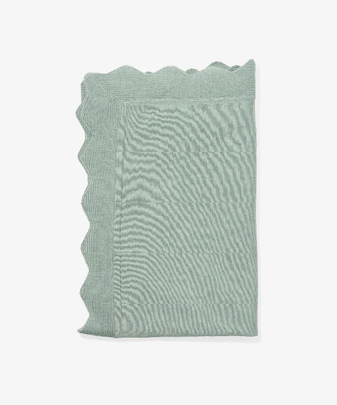 T-shirts with palm designs -Graham Blanket, Seafoam