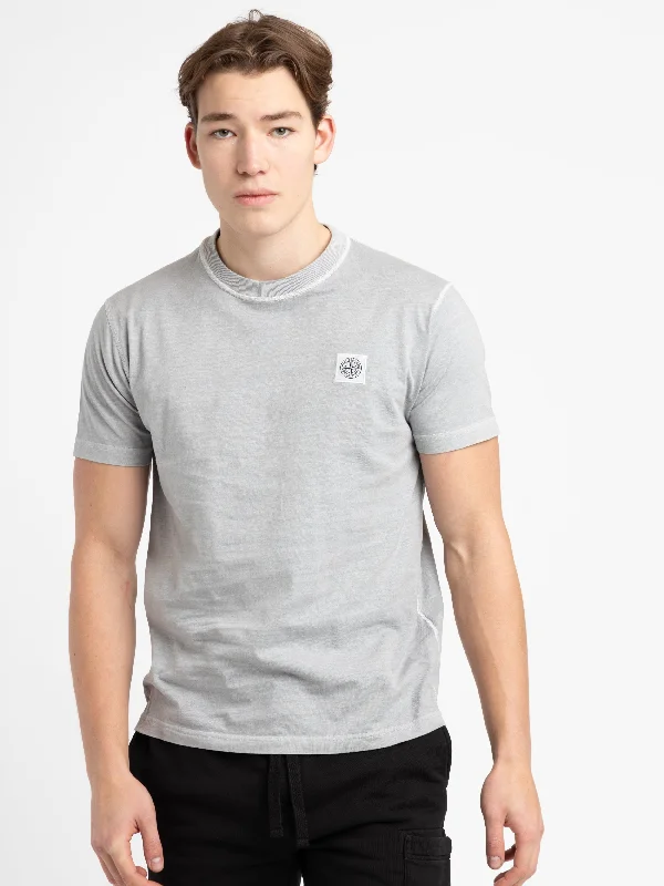 T-shirts with lemon designs -Grey Cotton T-Shirt