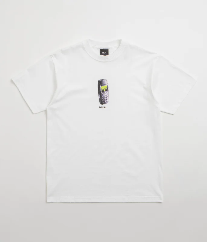 T-shirts with dragon designs -HUF Missed Call T-Shirt - White