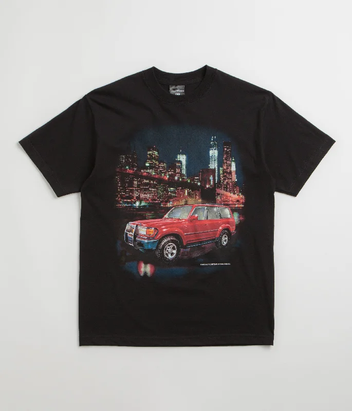 T-shirts for flight fans -HUF x Toyota Big Poppa J8 T-Shirt - Black