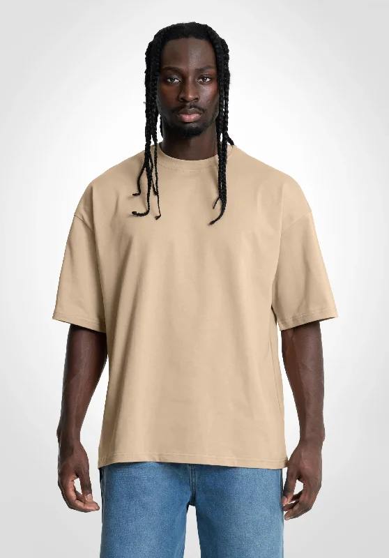 T-shirts for crafters cool -Heavy Oversize Tee - Light Mocca