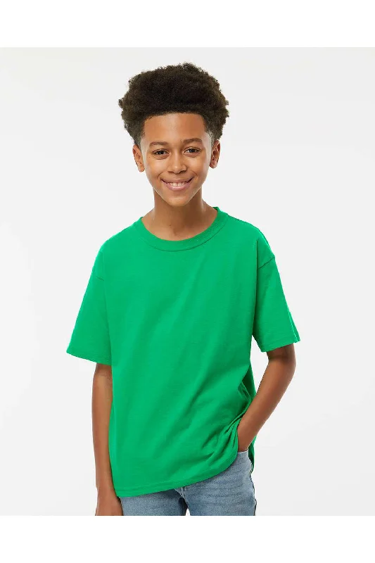 T-shirts with dragon designs -M&O Youth Gold Soft Touch Short Sleeve Crewneck T-Shirt - Irish Green