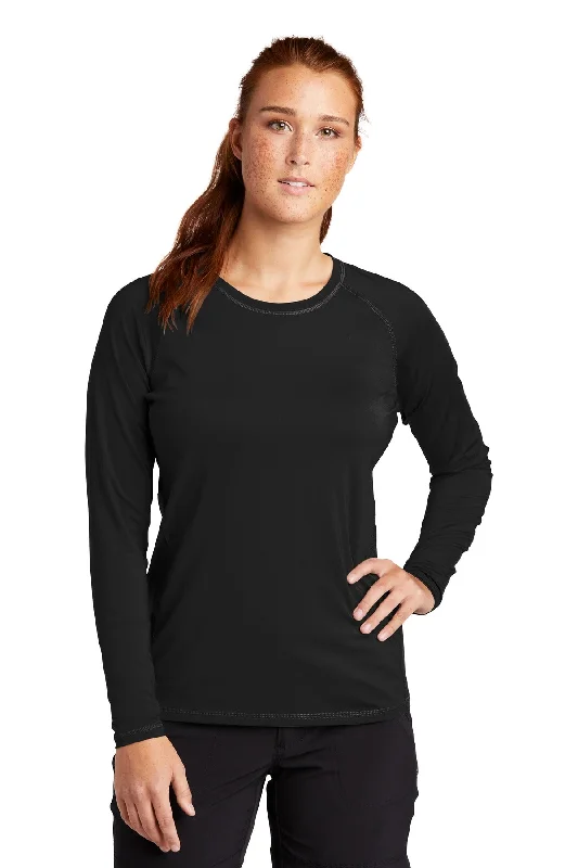 T-shirts for urban artists -Sport-Tek Ladies Long Sleeve Rashguard Tee. LST470LS