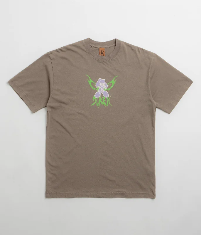 T-shirts for programmers geeky -Token Bunnyfly T-Shirt - Walnut