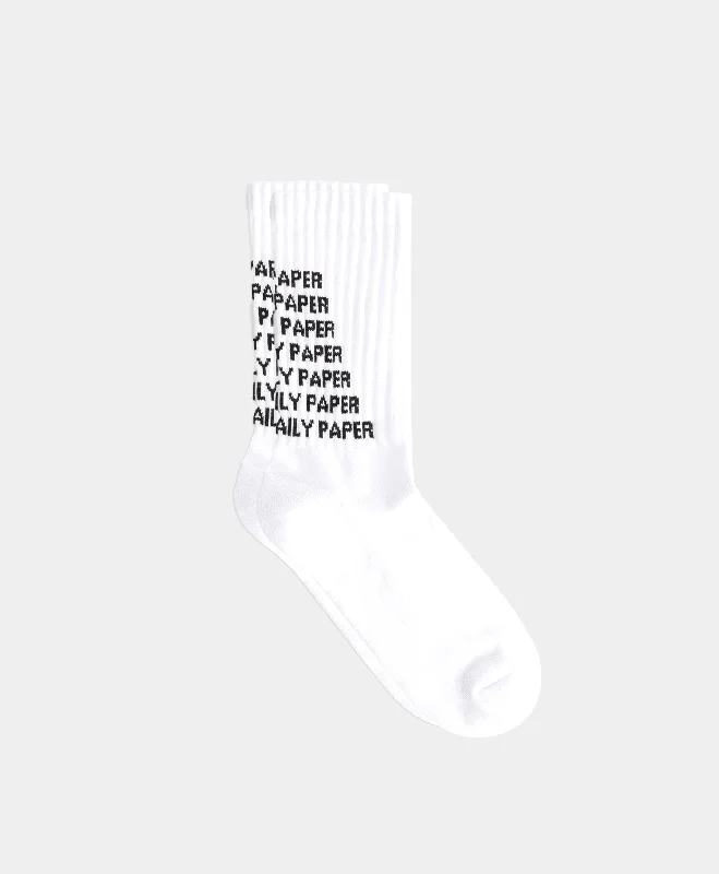 T-shirts with elf designs -White Overload Socks