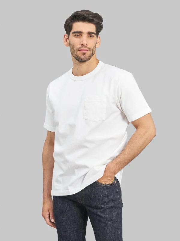 T-shirts for space explorers -Whitesville Heavyweight Pocket T-Shirt White