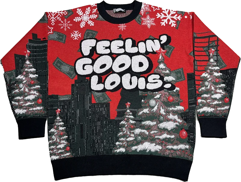 Pullover sweater with short hem -Feelin' Good Louis Trading Places Knitted Sweater