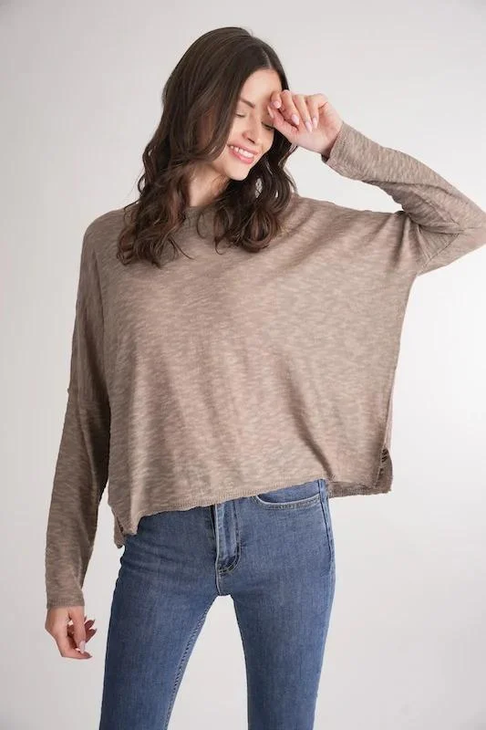 Pullover sweater for summer events -Stitchdrop Sandcastle Sweater