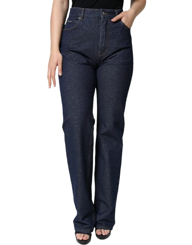 Brown dress pants warm -Dolce & Gabbana   Cotton Stretch Straight  Women's Jeans