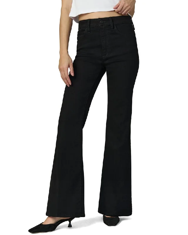 Patterned pants statement piece -JOE'S Jeans Petite Pluto High-Rise Flare Jean