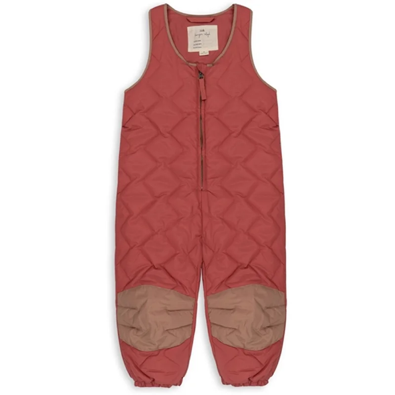 Black chino pants versatile -Konges Sløjd Mineral Red Pace Overalls