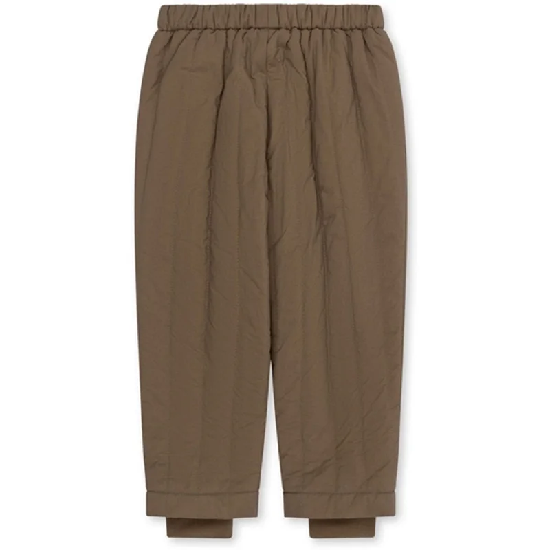 Slim-fit chino pants sleek -Konges Sløjd Shitake Storm Thermo Pants