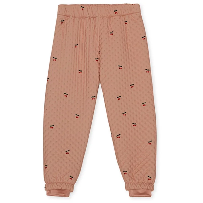 Camo skinny jeans pants bold -Konges Sløjd Termo Pants Cherry Blush