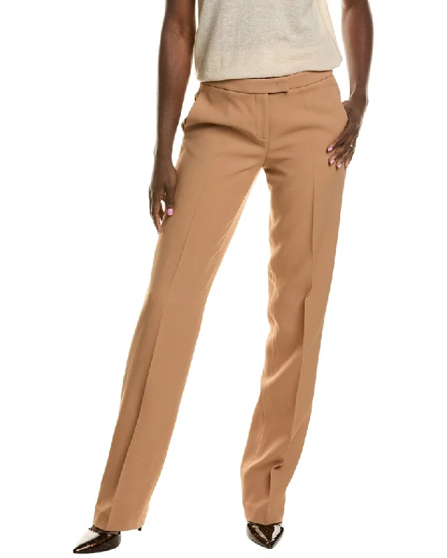 Grey skinny jeans pants versatile -Michael Kors Collection Double Crepe Sable Tuxedo Pant