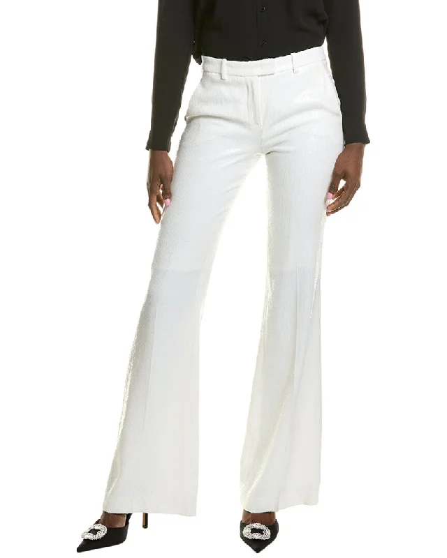 Quilted skinny pants cozy -Michael Kors Haylee Sequin Flare Pant