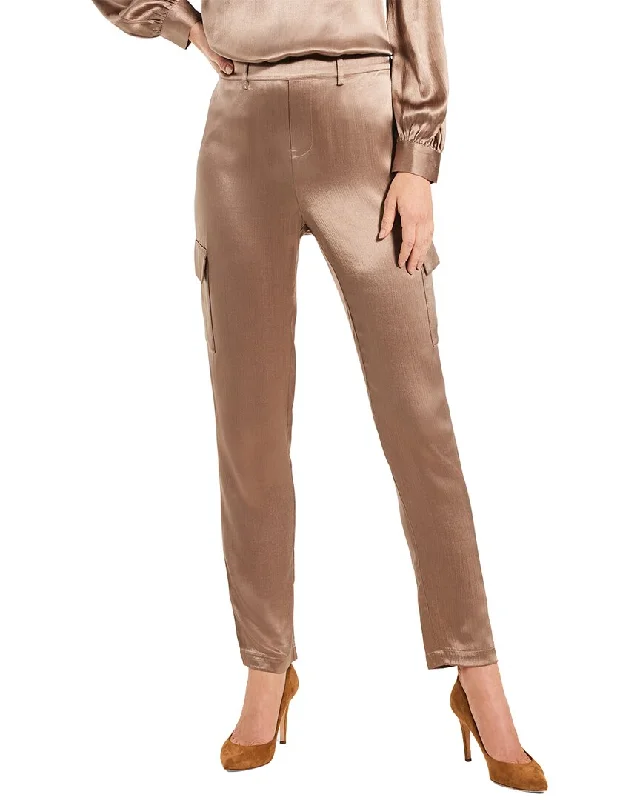 White chino pants chic -NIC+ZOE Petite Elevated Relaxed Cargo Pant