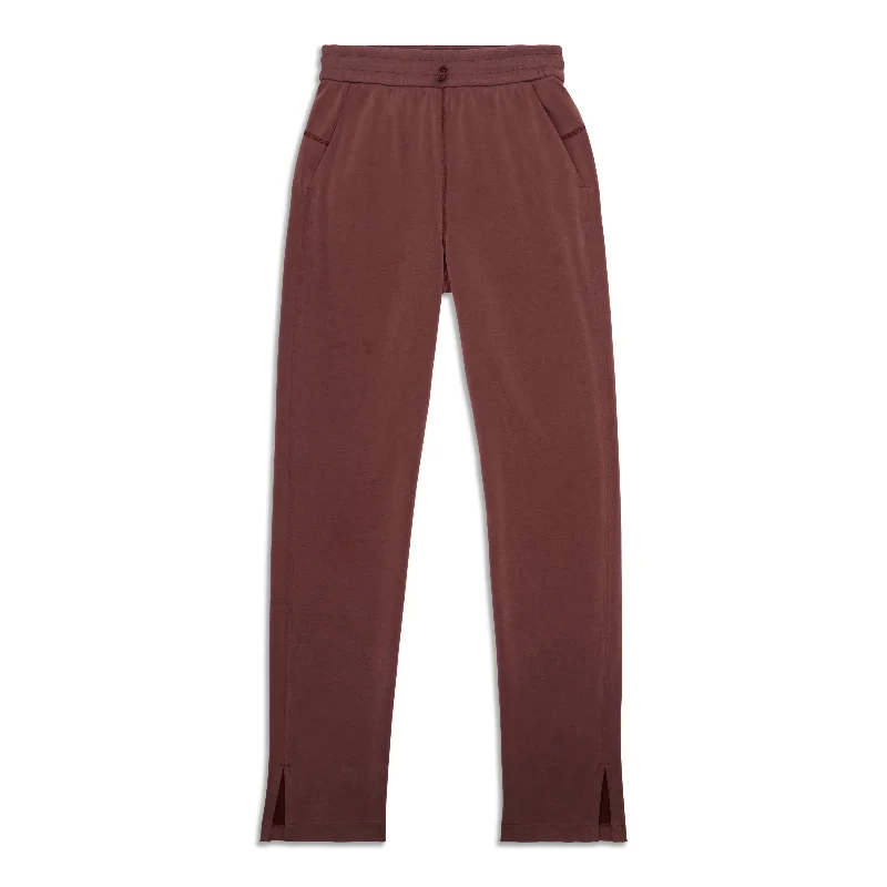 Striped chino pants striking -Softstreme Split-Hem High-Rise Pant - Resale