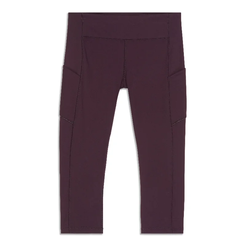 Mesh-lined pants breathable -Speed Up Crop - Resale