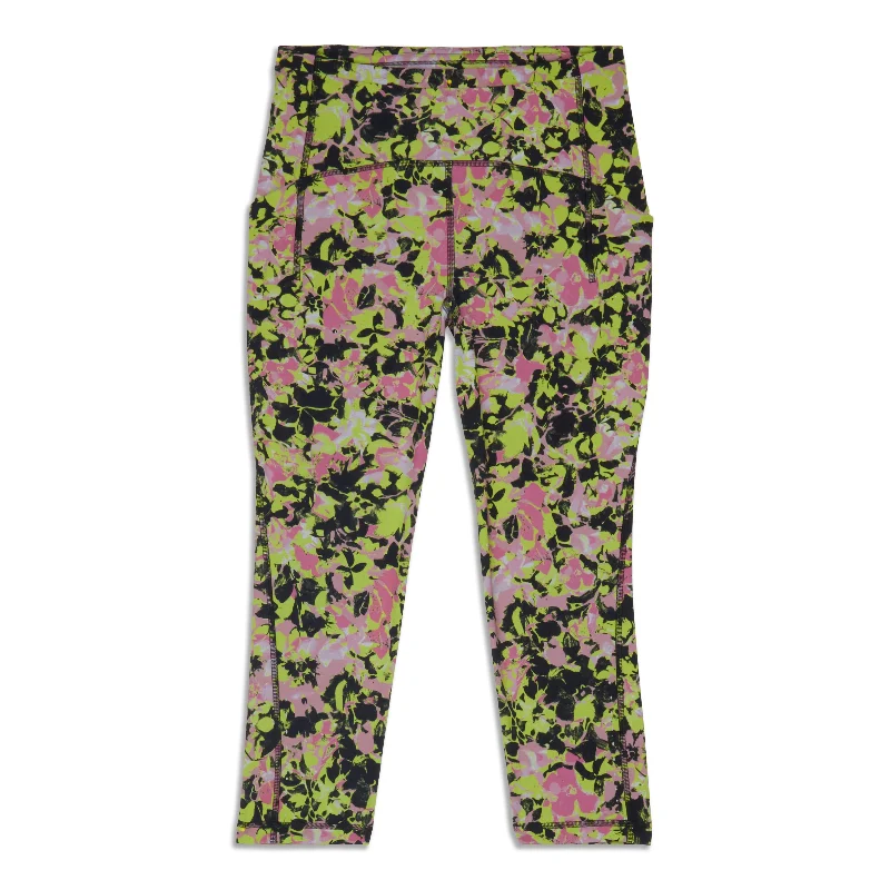 Fleece-lined pants cold weather -Swift Speed High-Rise Crop - Resale