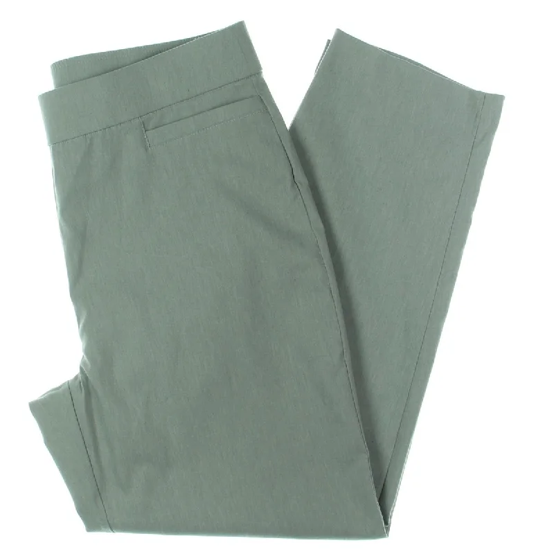 Green chino pants fresh -Womens Modern Fit High Rise Straight Leg Pants